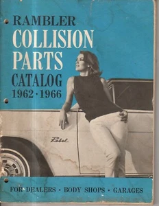 1962 -1966 Rambler Factory Original Collision Parts Catalog - Picture 1 of 1