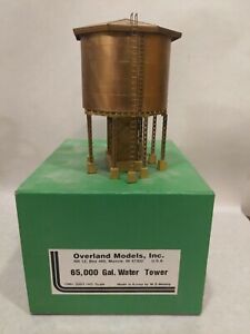 Overland 65,000 Gallon Water Tower OMI-3001 HO Brass Unpainted MS Models