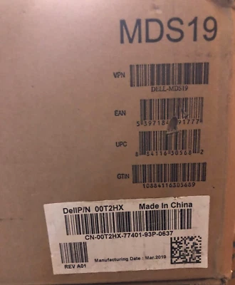 Dell MDS19 Black Adjustable Dual Monitor Stand 17 to 27 INCHES - Image 1 of 4