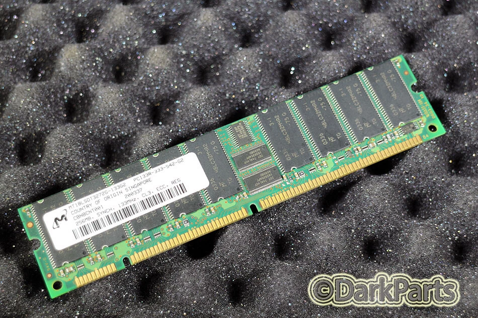 Micron MT18LSDT3272G-133G2 256MB Memory RAM Nokia IP350 Firewall - Image 1 of 1