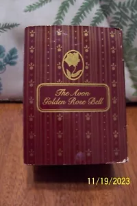 Avon "Golden Rose Bell" in Original Box - Picture 1 of 2