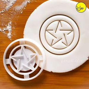 Pentagram Star cookie cutter | neopagan witchcraft wicca Wiccan pagan circle sun - Picture 1 of 4