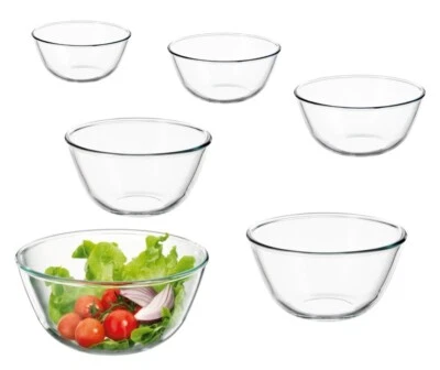 SIMAX® RÜHRSCHÜSSEL GLAS +300° Salat Müsli Rühr Teig Schüssel Auflaufform - Bild 1 von 2