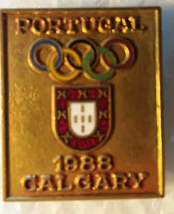 Pin Coleccionista Portugal 1988 Juegos Olímpicos de Calgary - Imagen 1 de 1