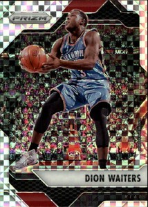 2016-17 Panini Prizm Prizms Starburst Heat Basketball Card #87 Dion Waiters 