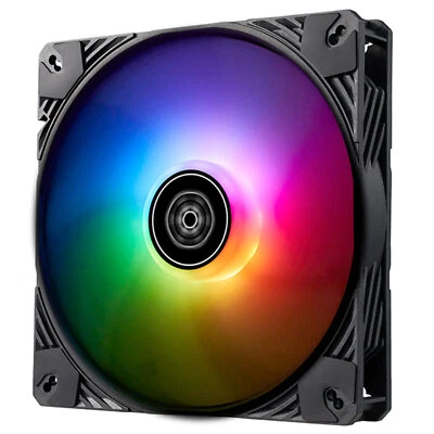 SilverStone SF140B-ARGB Shark Force Performance Enhanced 140mm PWM ARGB Fan - Image 1 of 4
