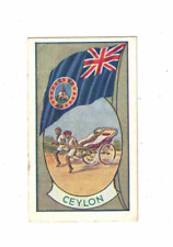 Allen's Steam Rollers-1936-Sport & Flags of Nations No.13 Ceylon, Ricksha Racing