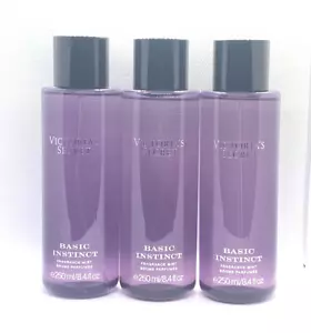 VICTORIA'S SECRET BASIC INSTINCT FRAGRANCE BODY MIST 8.4FL OZ/250 ml *SET OF 3* - Picture 1 of 1