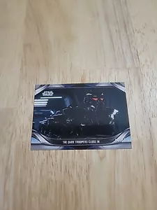 2021 Topps Star Wars The Mandalorian THE DARK TROOPERS CLOSE IN Silver /25 #94 - Picture 1 of 10