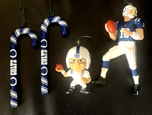 Hallmark Keepsake Ornament ANDREW LUCK  2015  NFL Colts Quarterback +++ Lot of 4 - Picture 1 of 10