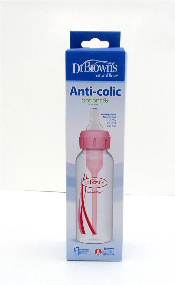 Dr. Brown's Natural Flow Baby Pink Bottle - Image 1 of 4