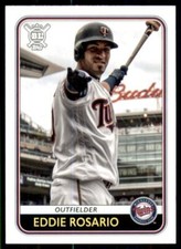2020 Big League Base #142 Eddie Rosario - Minnesota Twins