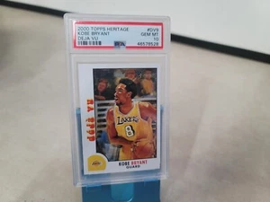 2000 Topps Heritage De Ja Vu #9 Kobe Bryant PSA 10 Lakers C2440 - Picture 1 of 6