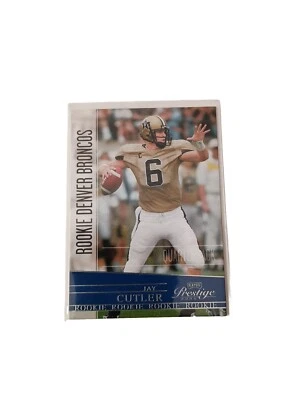 2006 Playoff Prestige Football Card #198 Jay Cutler Rookie Denver Broncos RC - Image 1 of 4