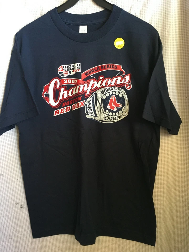 MLB Boston Red Sox 2007 Blue Championship Ring T - Large - Image 1 of 1