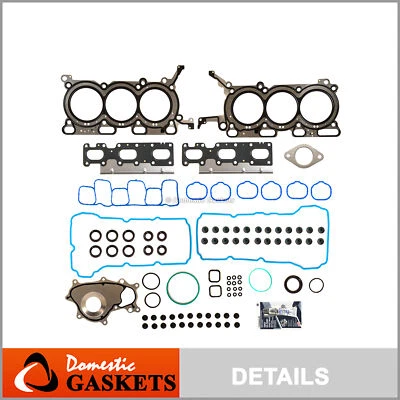 Juego de juntas de culata para Ford Edge Police Interceptor Lincoln MKT MKS 11-13 3,7 L V6 Foto 1 de 4