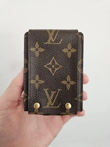 LOUIS VUITTON Leather Monogram iPod Video Classic Case Brown - Photo 1 sur 13
