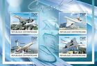 Centrafrique 2012 MNH - CONCORDE, (AIRPORTS). Michel Code: 3807-3810. MNH