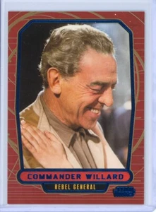 2013 STAR WARS Galactic Files 2 COMMANDER WILLARD Blue Foil Parallel #346/350 - Picture 1 of 2