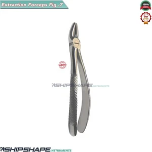 # 7 Maxillary Forceps Surgical Upper Premolars Dental Tooth Extraction Forcep CE - Picture 1 of 10