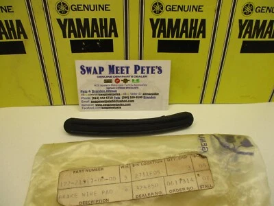 Yamaha FS1 FS50 G6S G7S YL1 YL2 YJ2 & More NOS OEM Brake Wire Pad # 122-21517-00 - Image 1 of 4