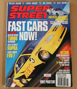 Super Street November 2001 Civic Supra Evo7 Papadakis Civic 240SX S15 Silvia - Picture 1 of 18