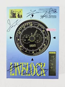 XDINARY HEROES Livelock album promozionale firmato autografato + messaggi membri - Foto 1 di 18