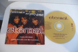 ETERNAL CD 2 TITRES POCHETTE CARTONNEE I WANNA BE THE ONLY ONE. CARDSLEEVE. - Picture 1 of 2