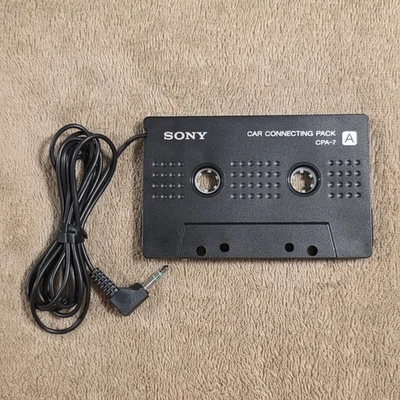 Sony Car Connecting Cassette Pack CPA-7 For iPod/MP3/MD/CD Walkman/Discman - Image 1 of 4