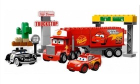 LEGO DUPLO 5816 DISNEY PIXAR CARS Mack's Road Trip Sheriff McQueen set 100% VHTF
