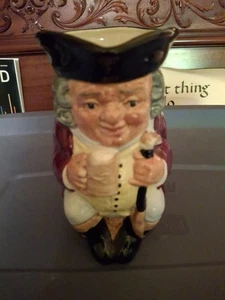 Royal Doulton: 6" Tall SIGNED in 1985 Toby Jug - JOLLY TOBY - Picture 1 of 5
