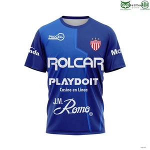 Personalized LIGA MX Club Necaxa Away Kits T-shirt Unisex Classic Mexican Soccer - Picture 1 of 3