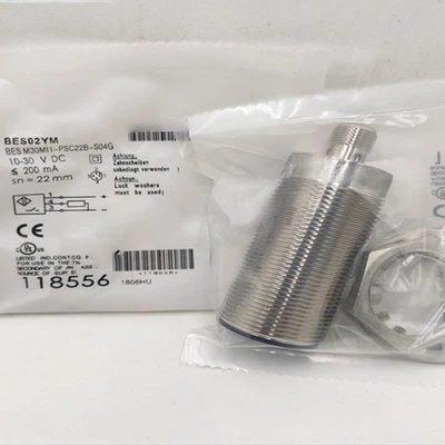 Inductive Sensor 10-30V DC Replacement For BES02YM BES M30MI1-PSC22B-S04G - Image 1 of 2