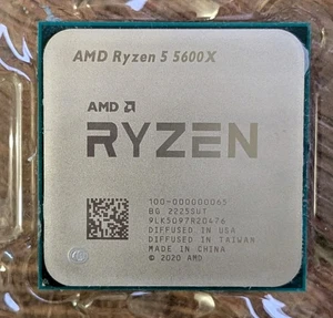 AMD Ryzen 5 5600X 3.70GHz 6 Core 100-000000065 12 Thread AM4 - Photo 1/4