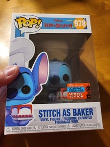 Funko Pop Disney Lilo & Stitch As Baker #978 CHEF CAKE NYCC 2020 FALL CONVENTION - Bild 1 von 10