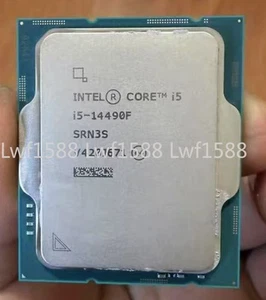 Processeur CPU Intel Core i5-14490F 10 cœurs 16 threads LGA1700 2,50 GHz 24 Mo 65 W - Photo 1/1