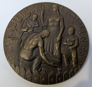 1948 Society of Medalists Bronzemedaille 38. Ausgabe Medallic Art Co Medal Bronze - Bild 1 von 7