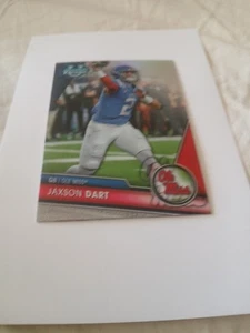 Refractor de dardos Bowman Chrome U Jaxson 2023 radiocontrol #191 Giants novato Ole Miss Giants - Imagen 1 de 2
