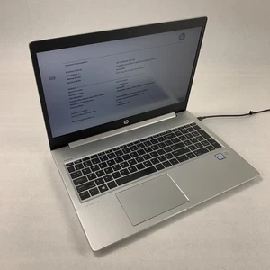 Portátil HP EliteBook 450 G6 15,6" i5-8265U 1,6 GHz 8 GB Ram sin sistema operativo sin disco duro sin CA - Imagen 1 de 17