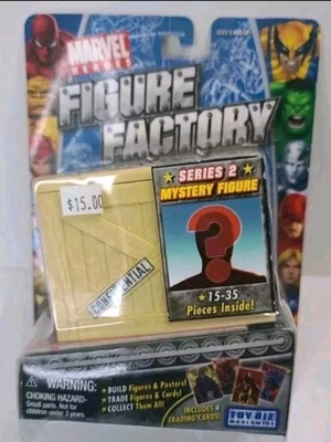 Figura misteriosa Toy Biz serie 2 2005 Marvel Build Factory con caja nueva Foto 1 de 2