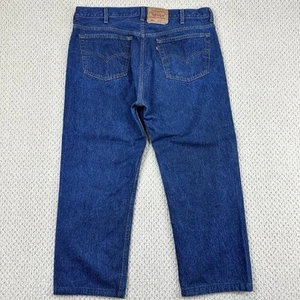 Vintage Levis 501-0000 501xx Jeans Fits Mens 40x27 Blue Denim Made in USA 90s - Picture 1 of 14