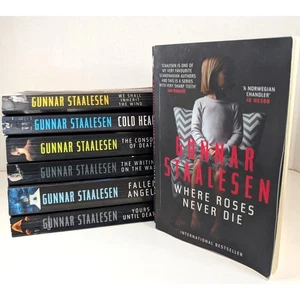 Near Complete Set of Gunnar Staalesen VARG VEUM Crime Series 7 volumes - Picture 1 of 5