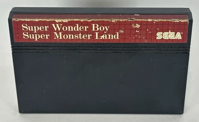 SUPER WONDER BOY MONSTER LAND - SEGA MASTER SYSTEM - CART ONLY *TESTED & WORKING - Image 1 of 2