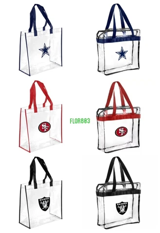 NFL Team Clear Bag-Football Stadium Requirement Cover