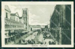 Ferrara Città Piazza Erbe cartolina RB7500 - Imagen 1 de 2
