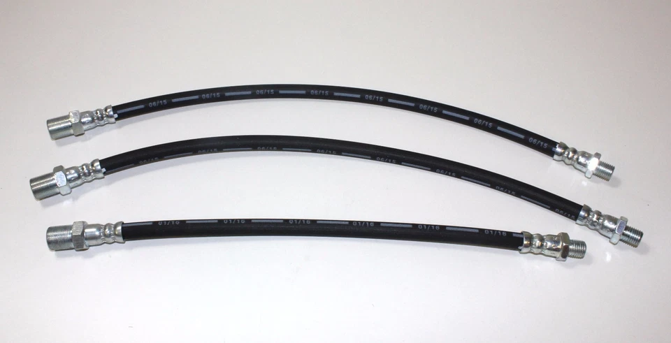 JUEGO DE MANGUERAS DE FRENO FLEXIBLES PARA COCHE ALLARD P1,P2,K2,K3,M2,J2 Y J2X 1949 - 1952 Foto 1 de 1