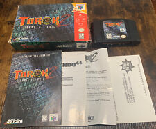 N64 Nintendo 64 Turok 2 Seeds of Evil Complete Tested Guaranteed