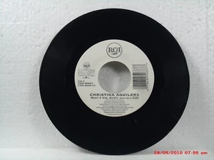 CHRISTINA AGUILERA-(45)- WHAT A GIRL WANTS (RADIO EDIT) / GENIE IN A BOTTLE-1999 - Picture 1 of 2