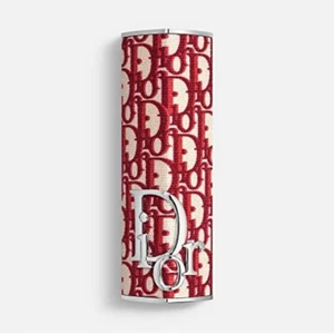 DIOR Addict Lipstick Case Limited Edition Burgundy Oblique Monogram Holder New - Picture 1 of 6