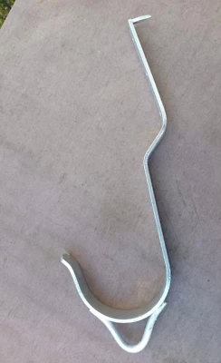 OTTO LEHMANN Dachhaken für Dachleitern ,Stahl verzinkt, Dachdecker, Sicherheits - Dachhaken